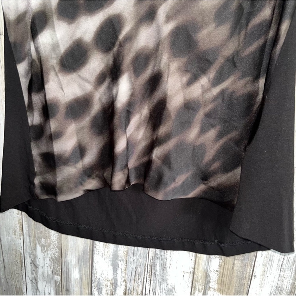 Kenneth Cole Drop Neck Sleeveless Blouse - Picture 2 of 5